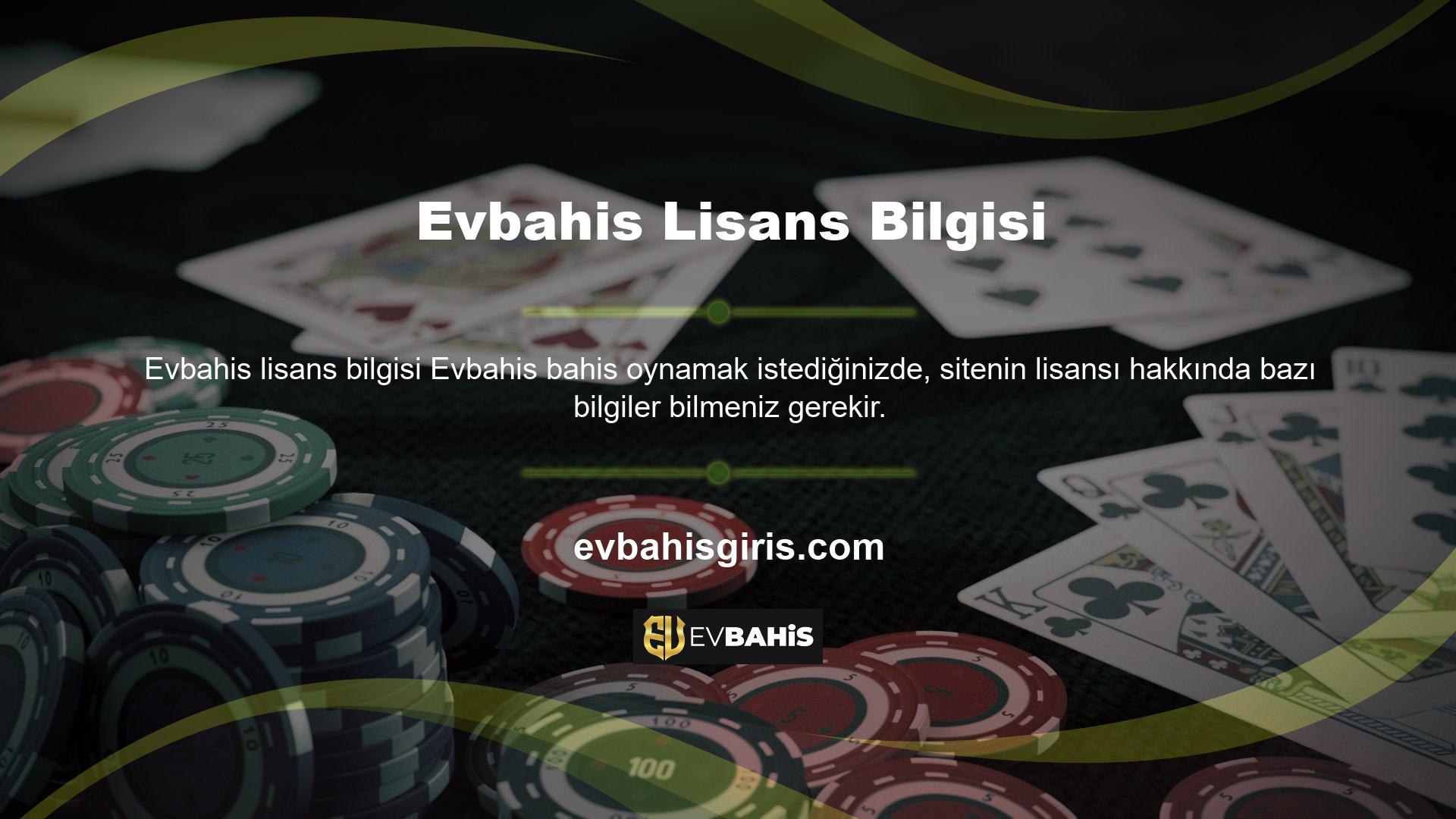 Evbahis web sitesi bahis için güvenilir bir sitedir